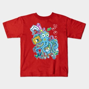 Bubbles Tenticool Kids T-Shirt